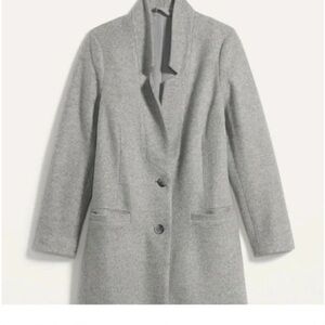 Old Navy Women's Light Gray Trench Coat